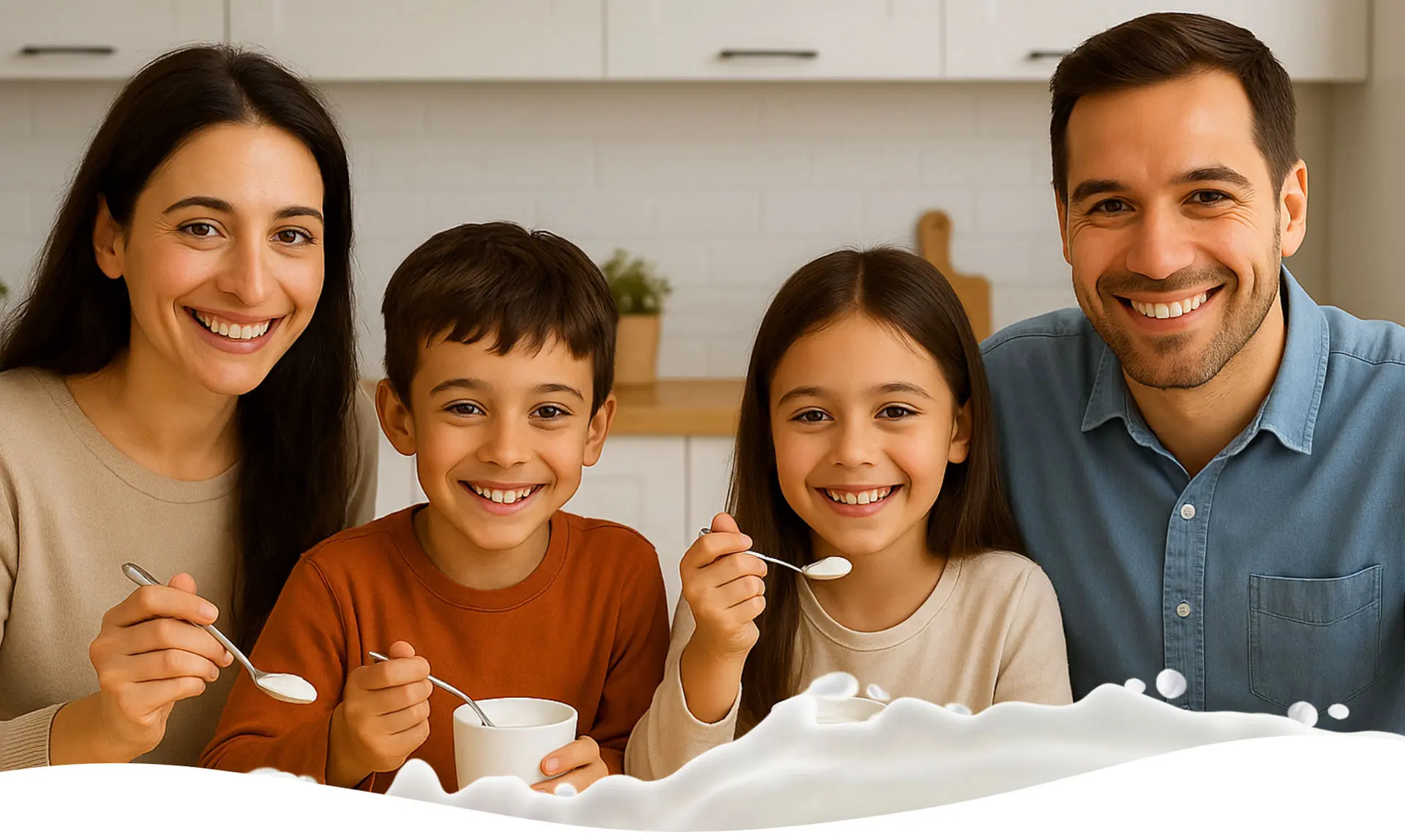 Yogurt Linea: Buono per tutti. Bambini, ragazzi, adulti e anziani.