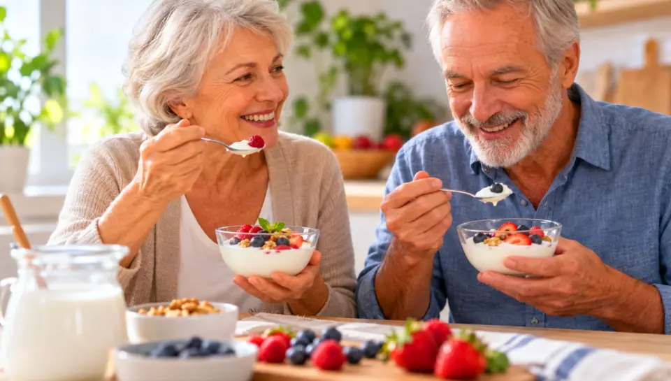 Yogurt e alimentazione nella terza et&agrave;